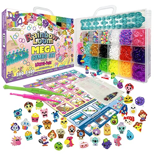 Assorted Rainbow Loom Charms & Bands Set