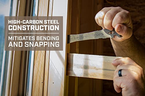 Trim Bar with Ruler, Beveled Edges, Nail Puller