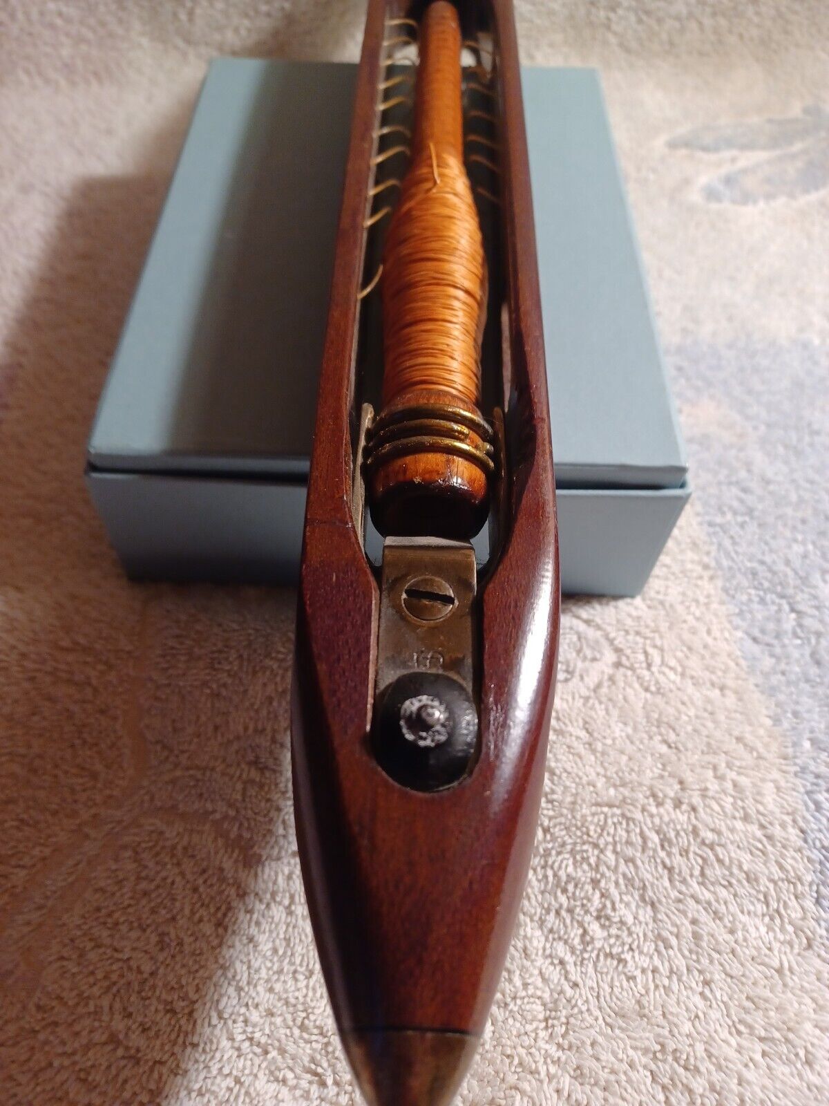 16" Antique Weavers Thread Bobbin Shuttle