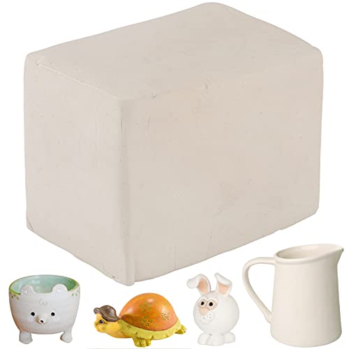 White Air-Dry Clay for Sculpting and Crafts