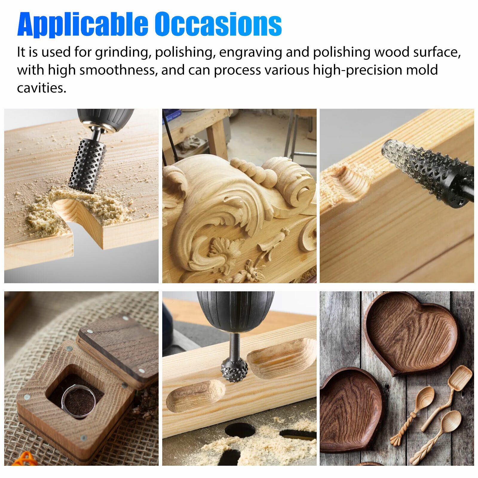 Wood Carving Drill Bit Set (5PCS)