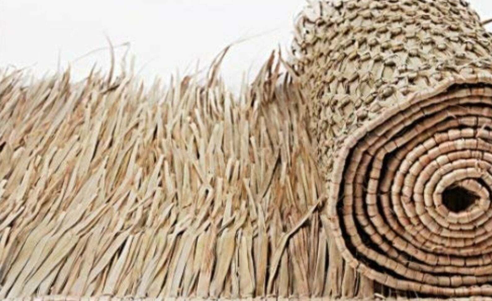 Mexican Palm Leaf Thatching Roll - 15"x7ft