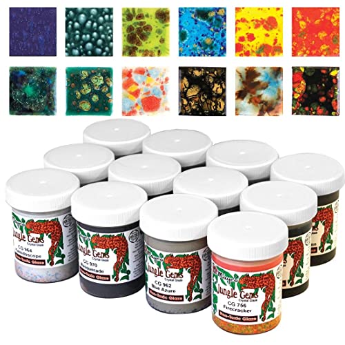 Jungle Gems Glaze Set for Ceramics & Pottery