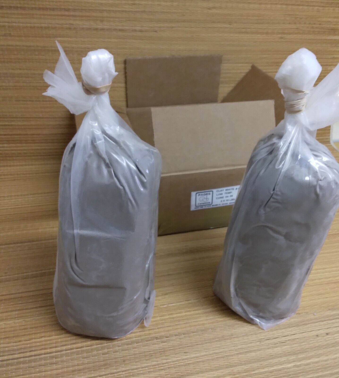 20lbs White Earthenware Clay - Cone 06