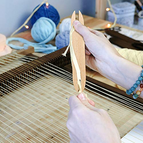 7 Piece Traditional Wood Weaving Set