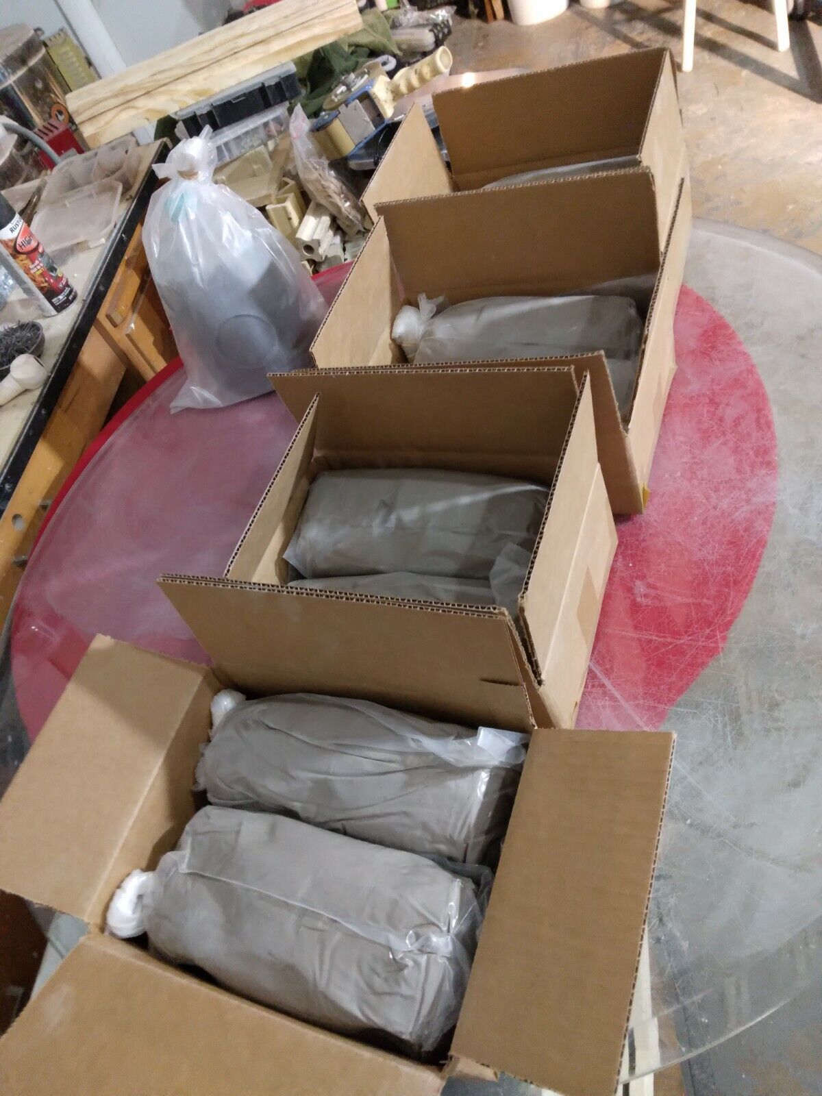 20lbs White Earthenware Clay - Cone 06