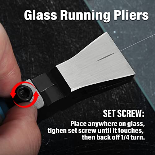 Professional Glass Breaking Pliers Set