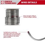 Stained Glass Solder - Canfield 60/40