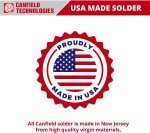 Stained Glass Solder - Canfield 60/40