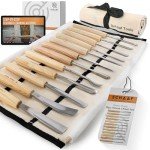 12-Piece Schaaf Wood Carving Chisel Set