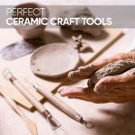30-Pc Ceramic & Polymer Clay Sculpting Set