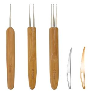 Dreadlock Crochet Hook Tool Kit - 5 Pieces