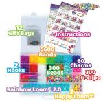 Assorted Rainbow Loom Charms & Bands Set
