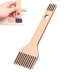 Handcrafted Double-Ended Weaving Loom Comb