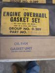 NOS GM Engine Overhaul Oil Pan Gaskets