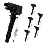 OEM Ignition Coils & Spark Plugs Set for Mercedes-Benz