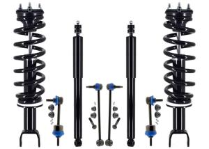 Front Struts, Rear Shocks & Sway Bar Links for Ram 1500