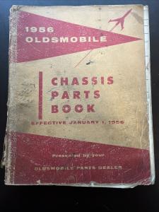 1956 Oldsmobile OEM Chassis Parts Dealer Manual