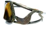 Sterling Silver Tiger Eye Cuff Bracelet 3