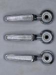 3 OEM Door Pull Handles for 1960s Coronet Charger