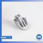 Jaguar X100 XK8 XKR Seat Lever Knob Gray