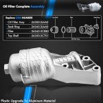 Aluminum Oil Filter Assembly Kit for Hyundai & Kia