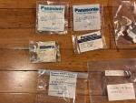 Panasonic OEM Parts Lot from the 80s 90s