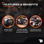 Dorman Engine Cooling Fan Assembly for Jeep Models