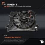 Dorman Engine Cooling Fan Assembly for Jeep Models