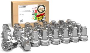 32 Pcs Chrome Lug Nuts for Ford Trucks
