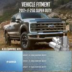 32 Pcs Chrome Lug Nuts for Ford Trucks