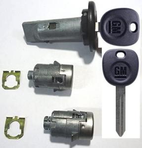 Chevrolet GM OEM Ignition and Door Lock Key Set