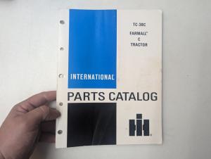 OEM Farmall IH Tractor C TC-38C Parts Catalog