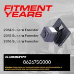 Subaru Forester Backup Camera Replacement (2014-2016)