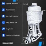 Aluminum Oil Filter Assembly Kit for Hyundai & Kia