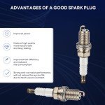 GAGOLCAR UF764 Ignition Coils & Spark Plugs Set