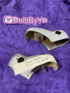1955 Chevy Bel Air Rear Bumper Guards Pair