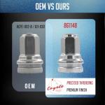 32 Pcs Chrome Lug Nuts for Ford Trucks