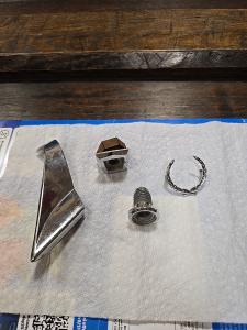 Vintage Chrome FoMoCo OEM Parts Lot