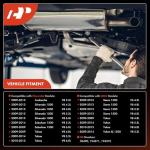 A-Premium Direct-Fit Catalytic Converter Kit for Chevy/GMC