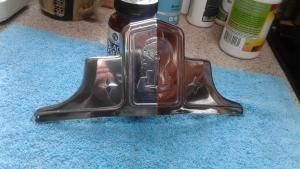 1948 Pontiac Front Hood Emblem Badge Trim