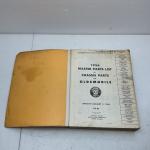 1956 Oldsmobile Chassis Parts OEM Dealer Guide