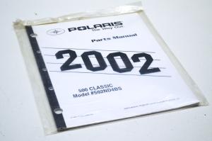 Polaris 500 Classic OEM Parts Book 9917041