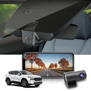 Fitcamx Dual Dash Cam for 2021-2023 Hyundai Santa Fe