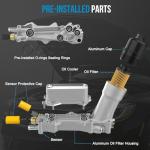 Aluminum Oil Cooler Adapter for Chrysler Dodge Jeep