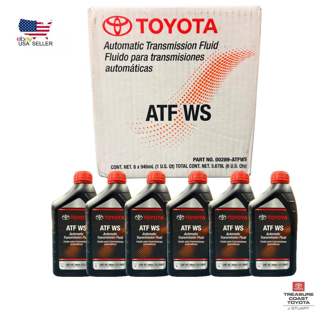 Toyota Automatic Transmission Fluid 192 Ounce 6 Pack