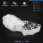 Aluminum Oil Filter Assembly Kit for Hyundai & Kia