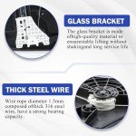 X4XZ Rear Right Window Regulator for 2016-2020 Tucson