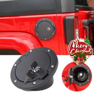 Aluminum Gas Cap Cover for Jeep Wrangler JK