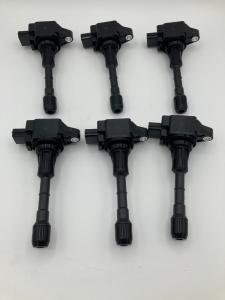 ENA 6-Pack Iridium Spark Plugs and Coils for Nissan